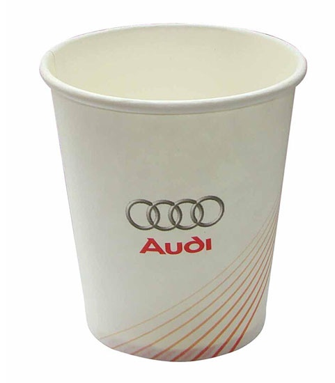 Single printing paper cups for cafe with your own logo