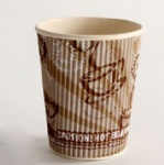 Fast Take Away High Quality Ripple Wall Paper Cups